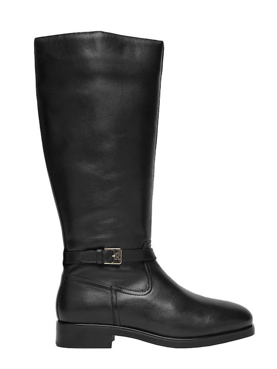 Leather Women's Boots Black FW0FW08873 BDS