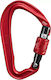 Fixe Picot Screw Red Carabiner Ασφαλειας