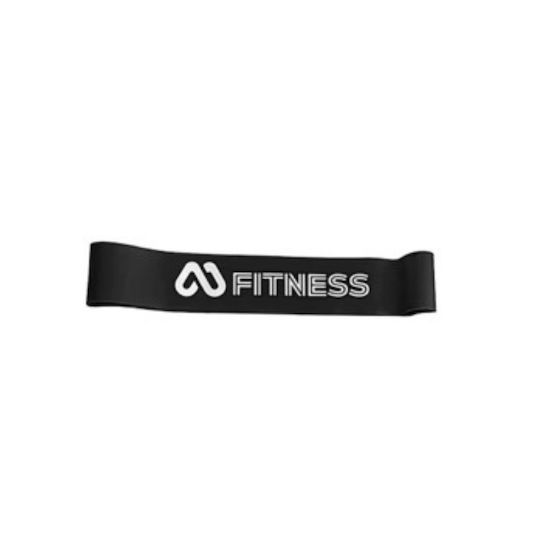Mfitness Лента за фитнес Цикъл Много трудно Черен