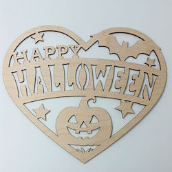 Wooden Heart Halloween Toxylo