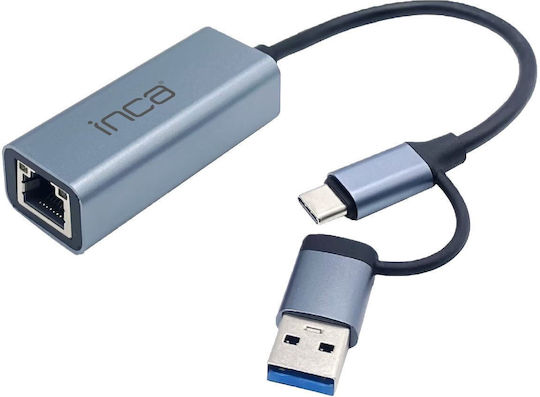 Inca IUTP-01TX USB Network Adapter with Wired Ethernet Connection