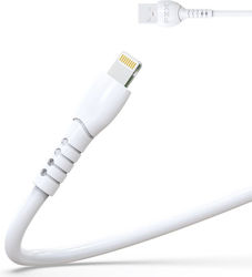 Cable Pzx V148 From Usb A Male To Lightning Male 2m White Cable Pzx V148 From Usb A Male To Lightning Male 2m White