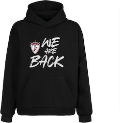 AEL FC Kinder-Sweatshirt Schwarz