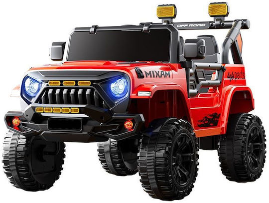 Jeep Две Места с Дистанционно Управление 12 Волта Червено