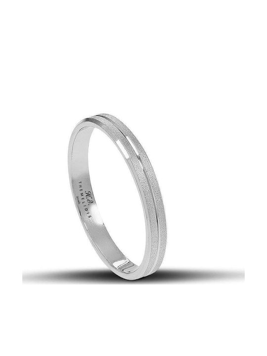 Themelidis Jewels Σετ Βέρες από Λευκόχρυσο