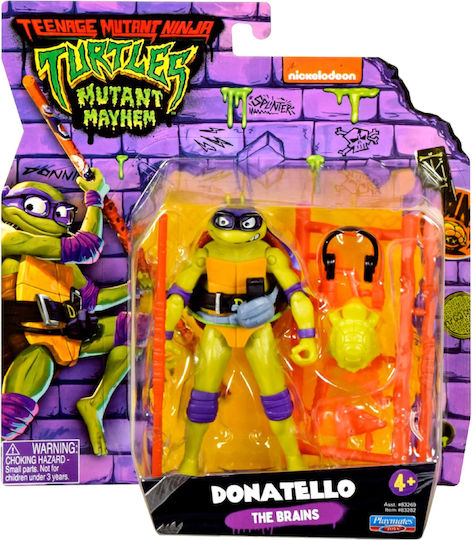 Φιγούρα Δράσης Turtles Mutant Mayhem Basic 12εκ.