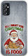 All I Want Christmas Is Food Samsung Galaxy M52 5G Flexible TPU Transparent Silicone Mobile Phone Case