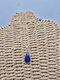 Silver Plated Necklace Lapis Lazuli – Semi Precious Stone Steel Chain – Semi Precious Stone Steel Chain
