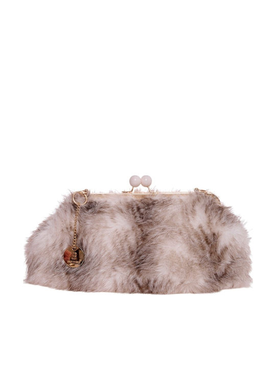 Bag to Bag Women's Beige Clutch