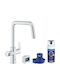 Grohe Kitchen Faucet Counter Blue