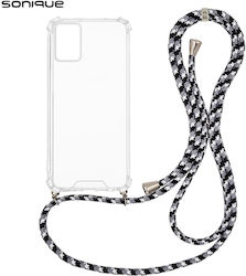 Калъф от Силикон с Връв Sonique Armor Clear Mot...