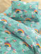 Palamaiki My Kingdom Set Kids Duvet Cover Single with Pillowcase Cotton Green 160x240cm