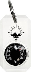Schlüsselanhänger Thermometer Sonne Co Minithermometer