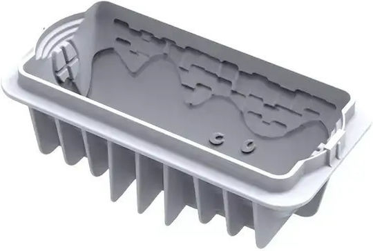 Silikomart Форма за сладкарство за кексове от силикон 23x10.5x7.5бр 1бр