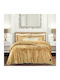 Das Home 4441 Fleece Decke Übergröße 220x240cm Ochre