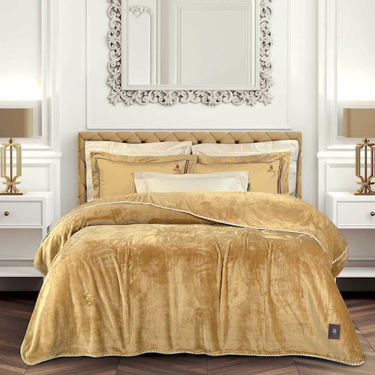 Das Home 4441 Υπέρδιπλη 220x240εκ. Ochre