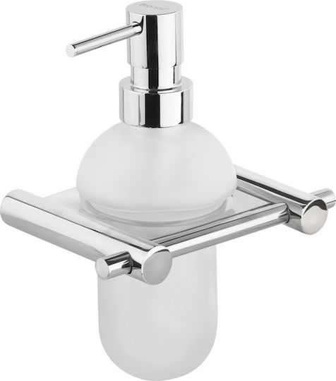 Bronze Art Spender Glas Silber