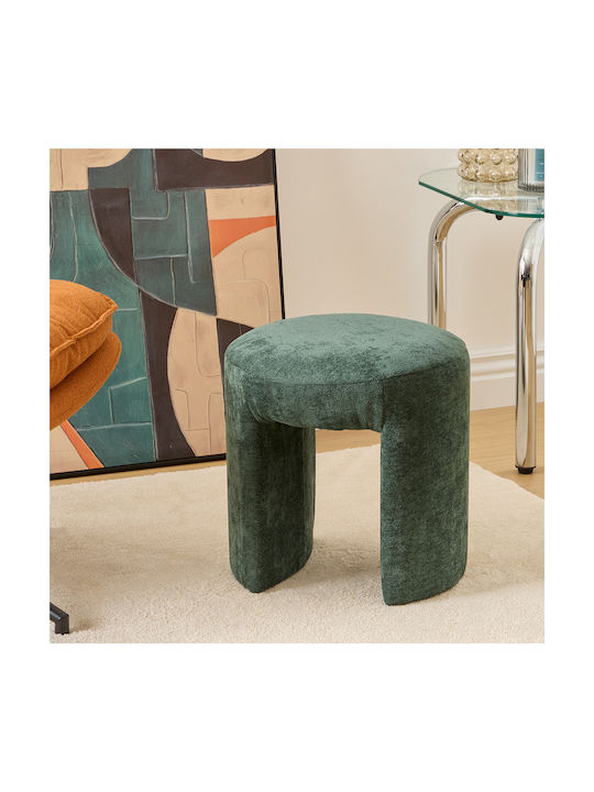 Stool For Living Room Wooden A-s Jin Green 38x38x38cm
