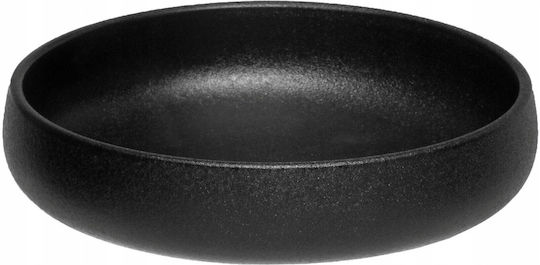 Cosy & Trendy Teller Untiefe Keramik Schwarz mit Durchmesser 15.5cm