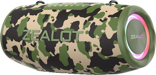 Zealot S87 Bluetooth-Lautsprecher 80W mit Akkulaufzeit bis zu 3 Stunden Camo