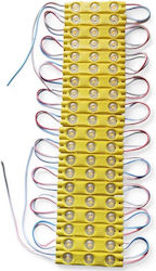 Αδιάβροχη Πλακέτα Led Αλυσίδα 20 Λωρίδες X 3smd 2835 12v Jn-2853-98 Κίτρινο Αδιάβροχη Πλακέτα Led Αλυσίδα 20 Λωρίδες X 3smd 2835 12v Jn-2853-98 Κίτρινο