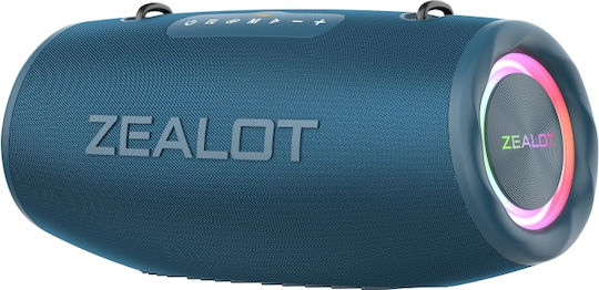 Zealot S87 Bluetooth Speaker 80W with Battery Life up to 3 hours Blue