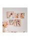 Decorative Sign A-s Cynthia Woman Handmade Beige Made of Wood 5 Pieces