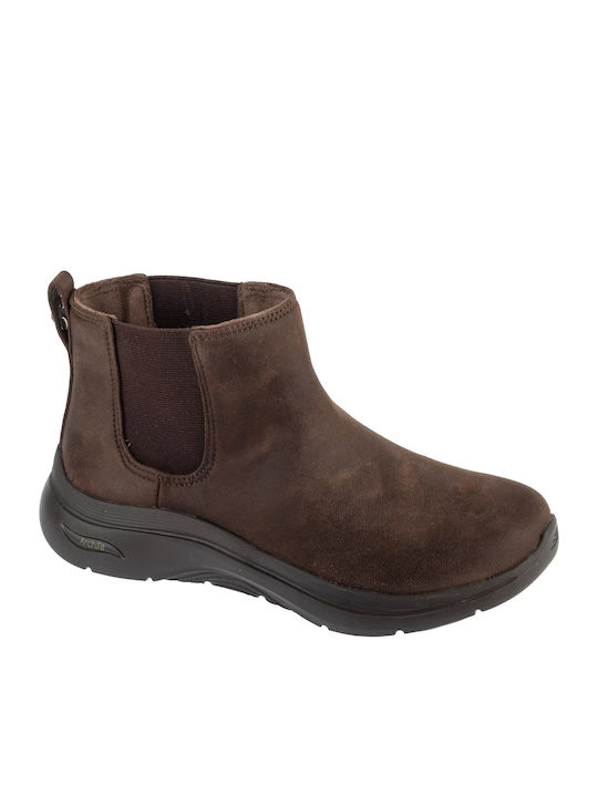 Go Walk Arch Fit 2.0 Women's Ankle Boots Brown