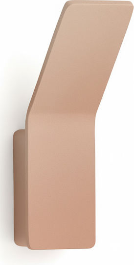 Bronze Art Кука Баня Единично с винтове ​2.5x9см Розов