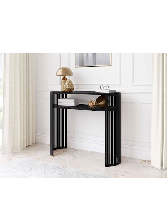Oswego 143 Konsole Black Marble, Black L100xB30...