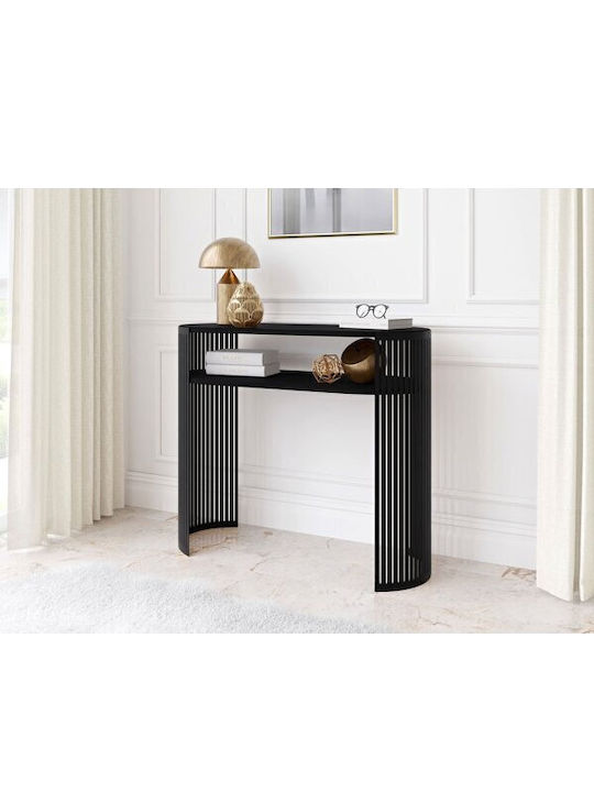 Oswego 143 Konsole Black Velvet-Black Metal L10...