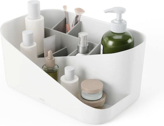 Umbra Glam Kosmetikorganisator mit 9 Fächern Weiß 27x17x13cm