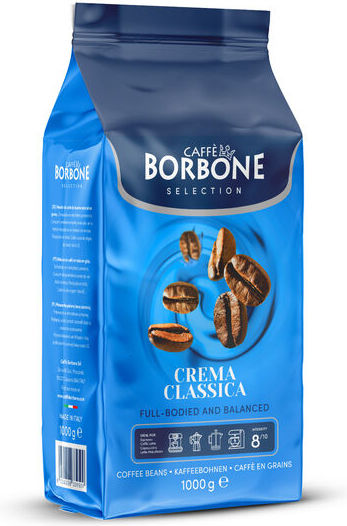 Caffe Borbone Cafea Espresso Arabica Crema Classica Boabe 1kg