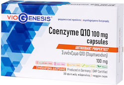 Viogenesis Coenzyme Q10 χωρίς Γλουτένη 100mg 30 κάψουλες