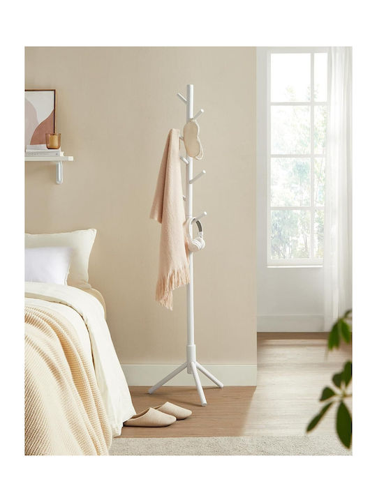 Entry Furniture with Hanger White 47x3.8x175cm