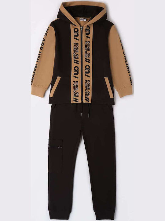 Kids Sweatpants Set Black