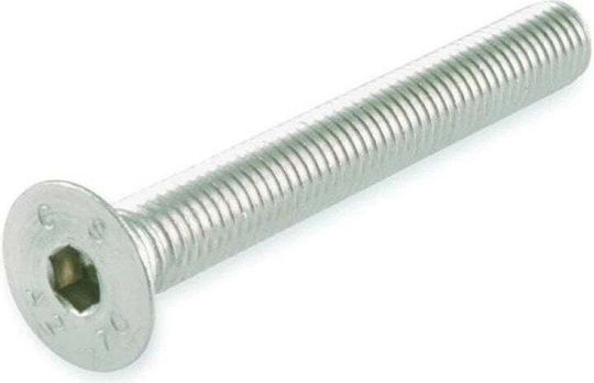 Suki Maschinenschraube DIN 963 mit Durchmesser M4 und Länge 4mm 6Stück