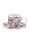 Ankor Set of Cups Coffee Porcelain Pink 110ml 6pcs