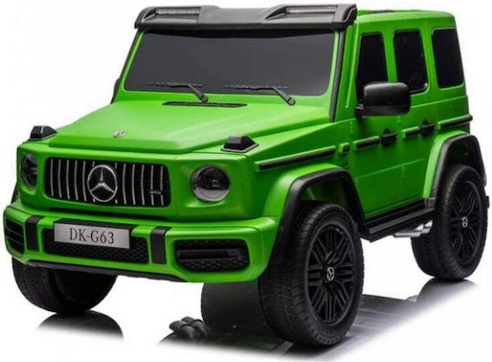 Mercedes AMG G63 Două Locuri Cu Telecomandă Licențiat 24 Volt Verde Pentru 2+ Ani