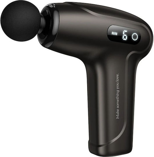 Hoco Massagepistole Körper 4 Köpfe Schwarz Hp51 Ultra Mini