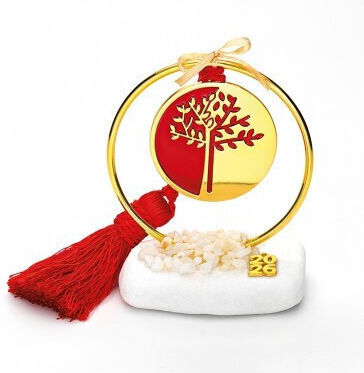 Adorex Tabletop Lucky Charm Little Tree made of Metal 2026 1pcs
