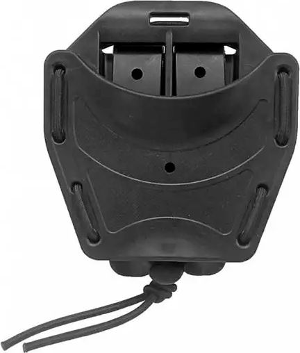 Vega Holster Polymer Open Handcuff Case Bungy Cord Compatible Molle Belt