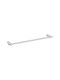 Bronze Art Bathroom Hook Rail Wall-Mounted with Screws 41x7cm Inox Silver