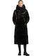 Women's Lifestyle Jacket for Spring or Autumn Shiny Black