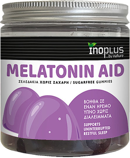 Ino Plus Melatonin Aid Добавка за Подсилване на Имунната Система 60 Желета Касис