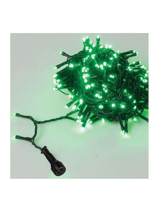 100 Λαμπάκια LED 5μ. Πράσινα σε Σειρά