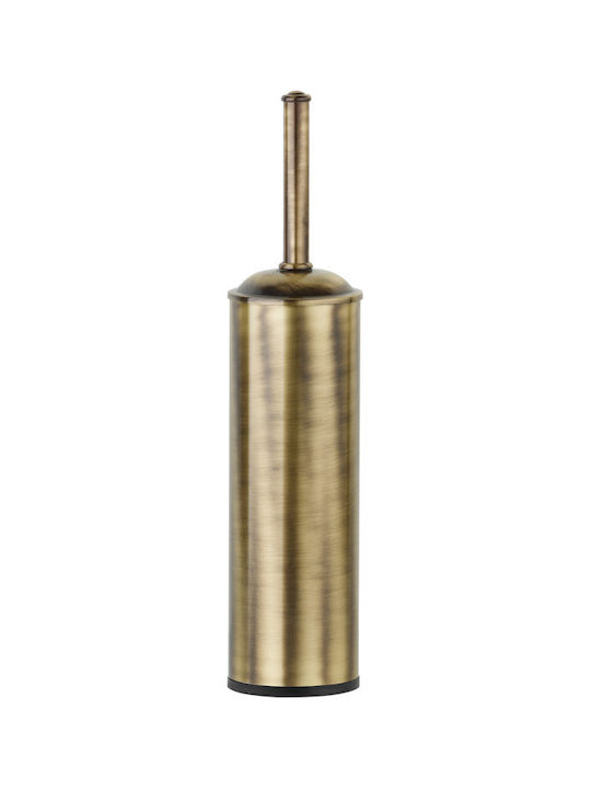 Bronze Art Plastic Toilet Brush Bronze