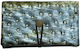 Simona Tobacco Pouch With Snap Closure ROCK METAL