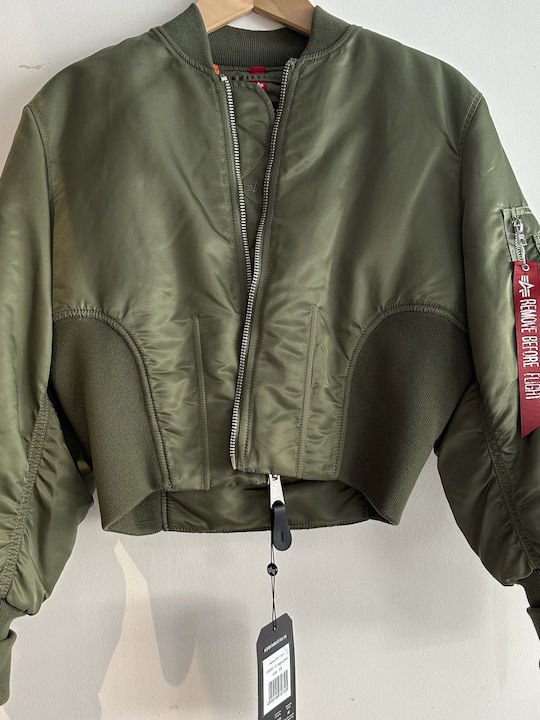 Women's Lifestyle Jacket for Winter Green