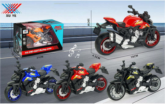 Martin Toys Motorcycle Pull Back for 3+ Years Various Designs 1pc